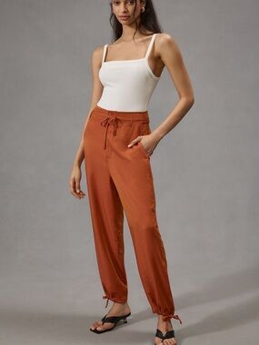 Tiny Anthropologie Heidi Pants Clay